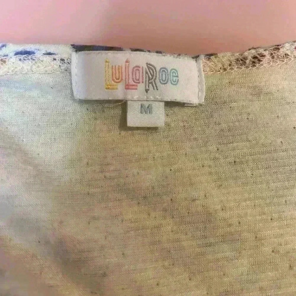 LuLaRoe Sarah Duster Sweater Open Cardigan Multicolor Pockets Medium - Picture 6 of 8